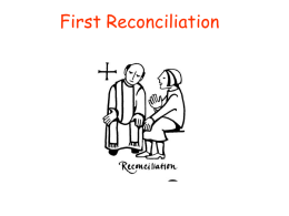 First Reconciliation - Saint Louis Catholic Church
