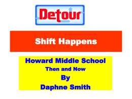 Shift Happens - Hamilton County Schools