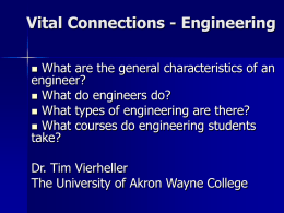 Engineers - University of Akron Wayne College