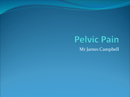Pelvic Pain - Back to Medical School