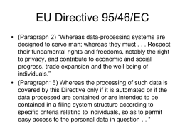 EU Directive