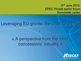 Diapositive 1 - European Investment Bank