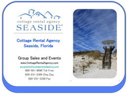 SEASIDE - Cottage Rental Agency