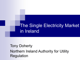 The Capacity Payment Mechanism in the Single Electricity