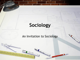 Sociology - MACCRAY High School