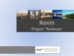 Kevin Baars Project ‘Toulouse’