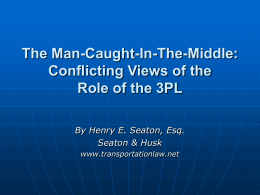 The Man-In-The-Middle: Conflicting Views of the Role of