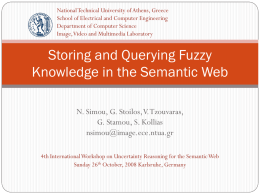 Storing and Querying Fuzzy Knowledge in the Semantic Web
