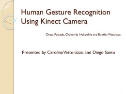 Human Gesture Recognition Using Kinect Camera