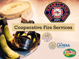 Cooperative Fire Services