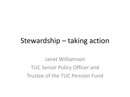 Trade Union Share Owners - TUC