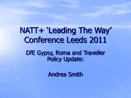 NATT+ ‘Leading The Way’ Conference Leeds