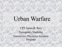 Urban Warfare - NH-TEMS