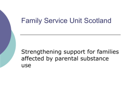 fsu Scotland - Families Outside