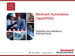 Rockwell Automation External LTS Template