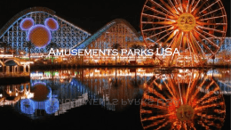 Amusements parks USA - Bridget's English pages