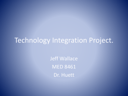 Technology Integration Project.
