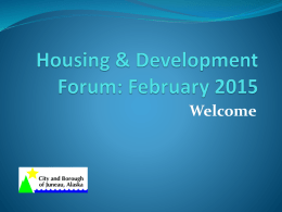 Housing & Development Forum: February 2014