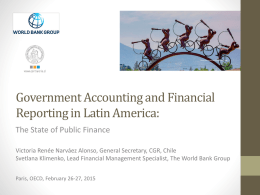 Government Accounting and Financial Reporting in Latin