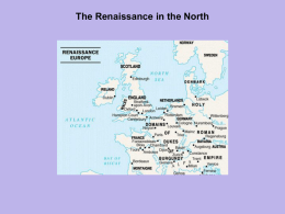 Chapter 14 -The Renaissance in the North