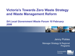 Sustainability in Action: Towards Zero Waste Strategy