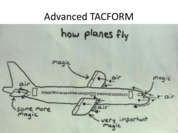 TAC TURN – Into Wing