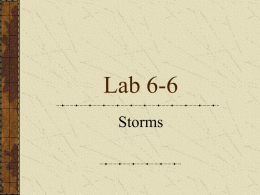 Lab 6-6 Storms PPT
