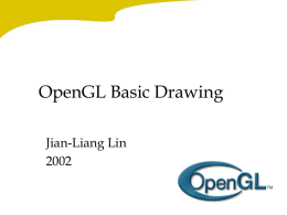 Introduction to OpenGL Programming