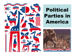 Political Parties in America