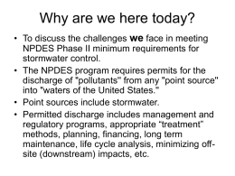 Why are we here today? - University of South Carolina