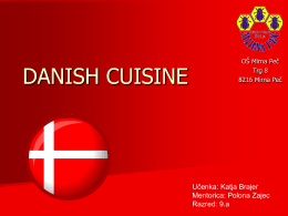 Danish cusine