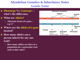 Inheritance Lecture Notes - Instruction.greenriver.edu