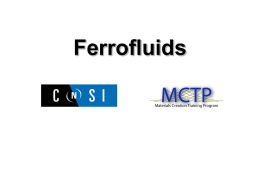 Ferrofluids Slides - University of California, Los Angeles