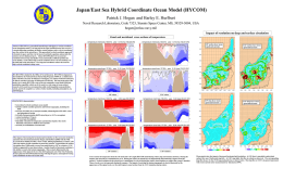 Japan/East Sea Hybrid Coordinate Ocean Model (HYCOM)