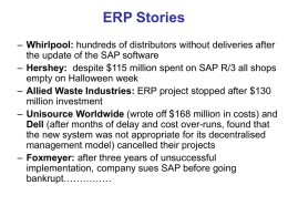 ERP Stories