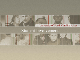 Student Involvement - University of South Carolina Aiken