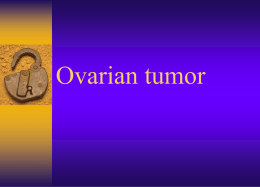 Ovarian tumor - Shantou University