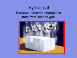 Dry Ice Background
