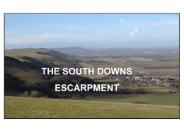 The South Downs Escarpment