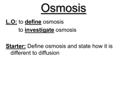 Osmosis - PBworks