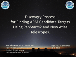 Modeling the Pan-STARRS and ATLAS discovery rates for