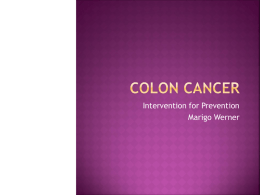 Colon Cancer - WordPress.com