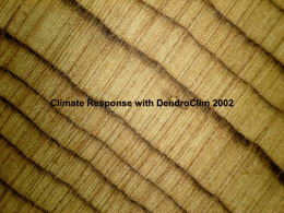 DendroClim 2002 - The Laboratory of Tree