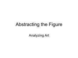 Abstracting the Figure