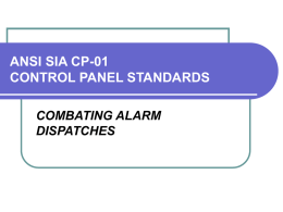 ANSI CP-01 Standards