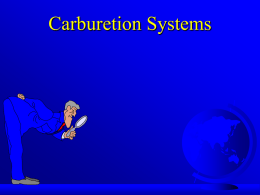 Carburetion Systems Notes