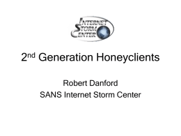 2nd Generation Honeyclients