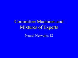 Committee Machines - University of Sussex