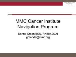 NCI Community Cancer Centers Program (NCCCP) Overview