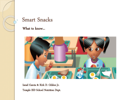 Smart Snacks
